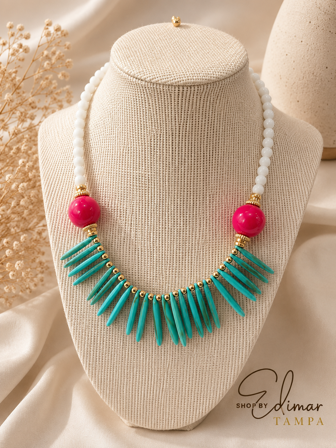 Santorini Statement Necklace