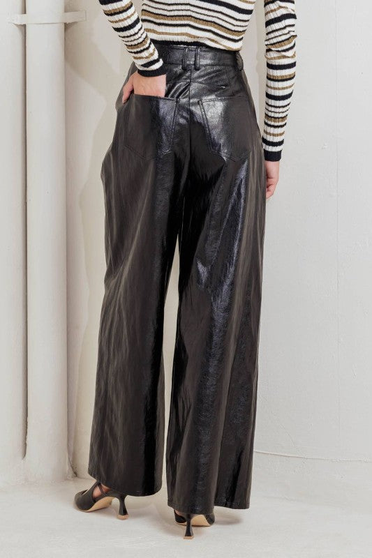 PANTALONES DE CUERO ORIANA