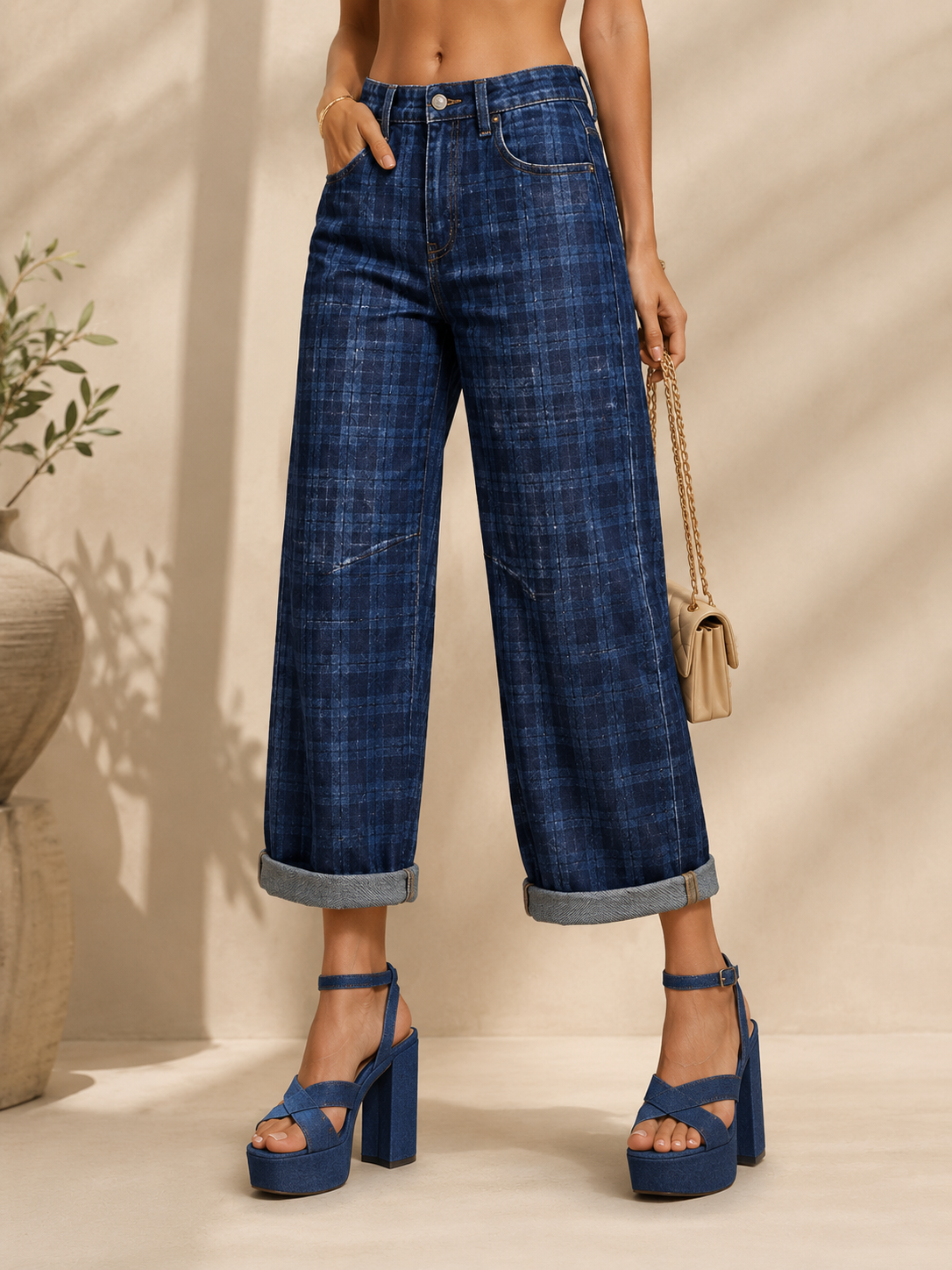 NATASHA BARREL JEANS