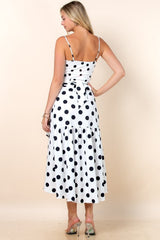 JENNIFER POLKA DOT SKIRT