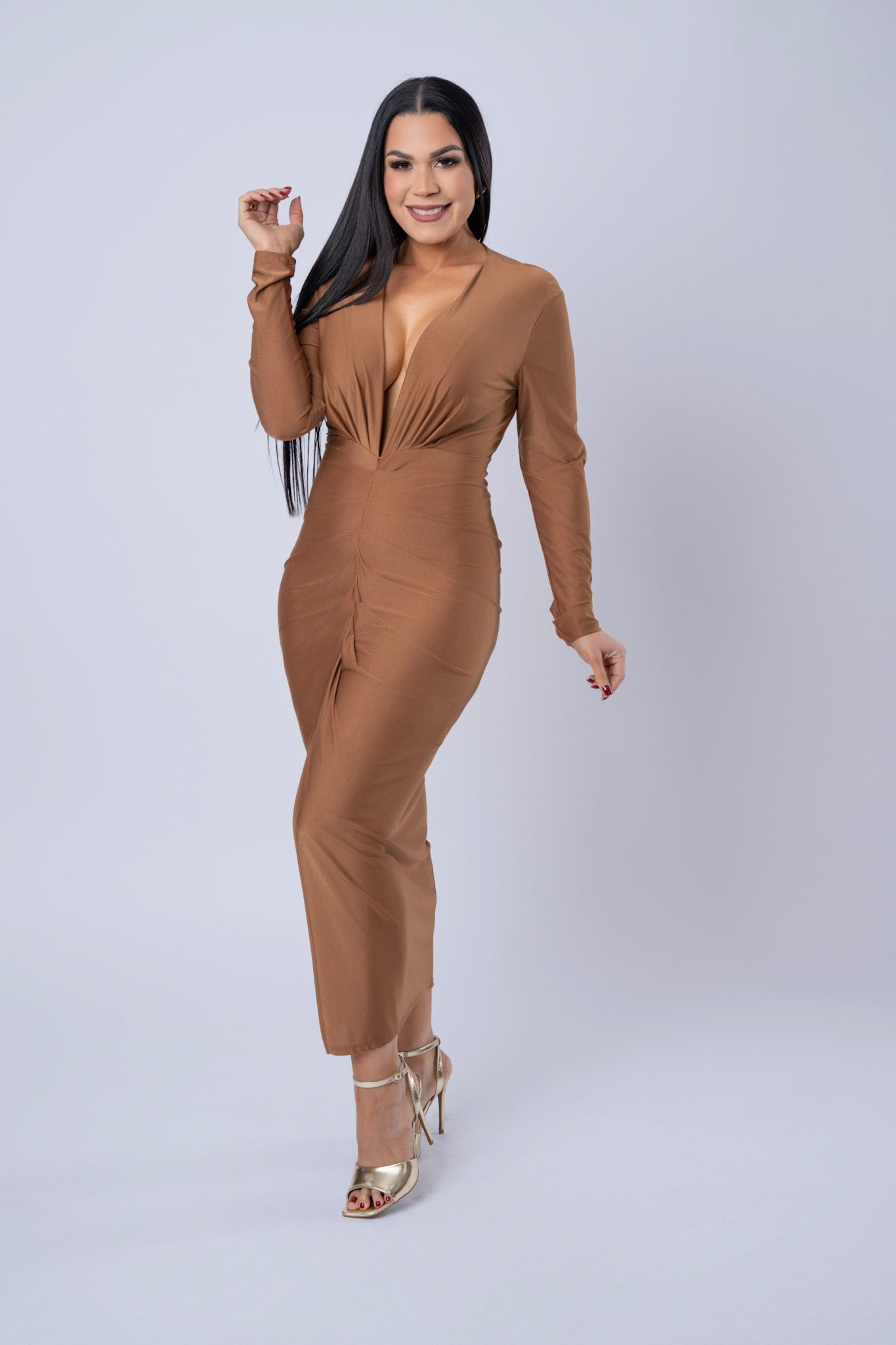 VESTIDO MIDI ROSSMARY