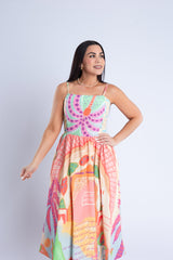 AMANDA PRINT MAXI DRESS