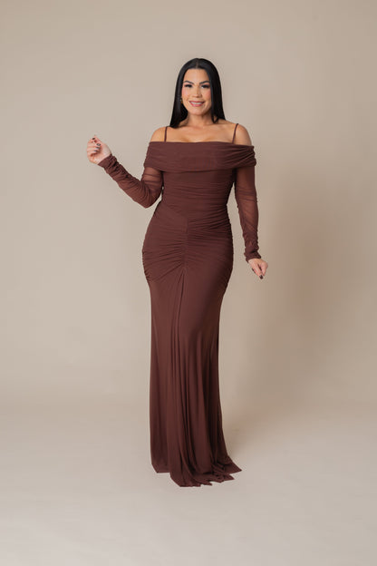 VESTIDO LARGO CORINA