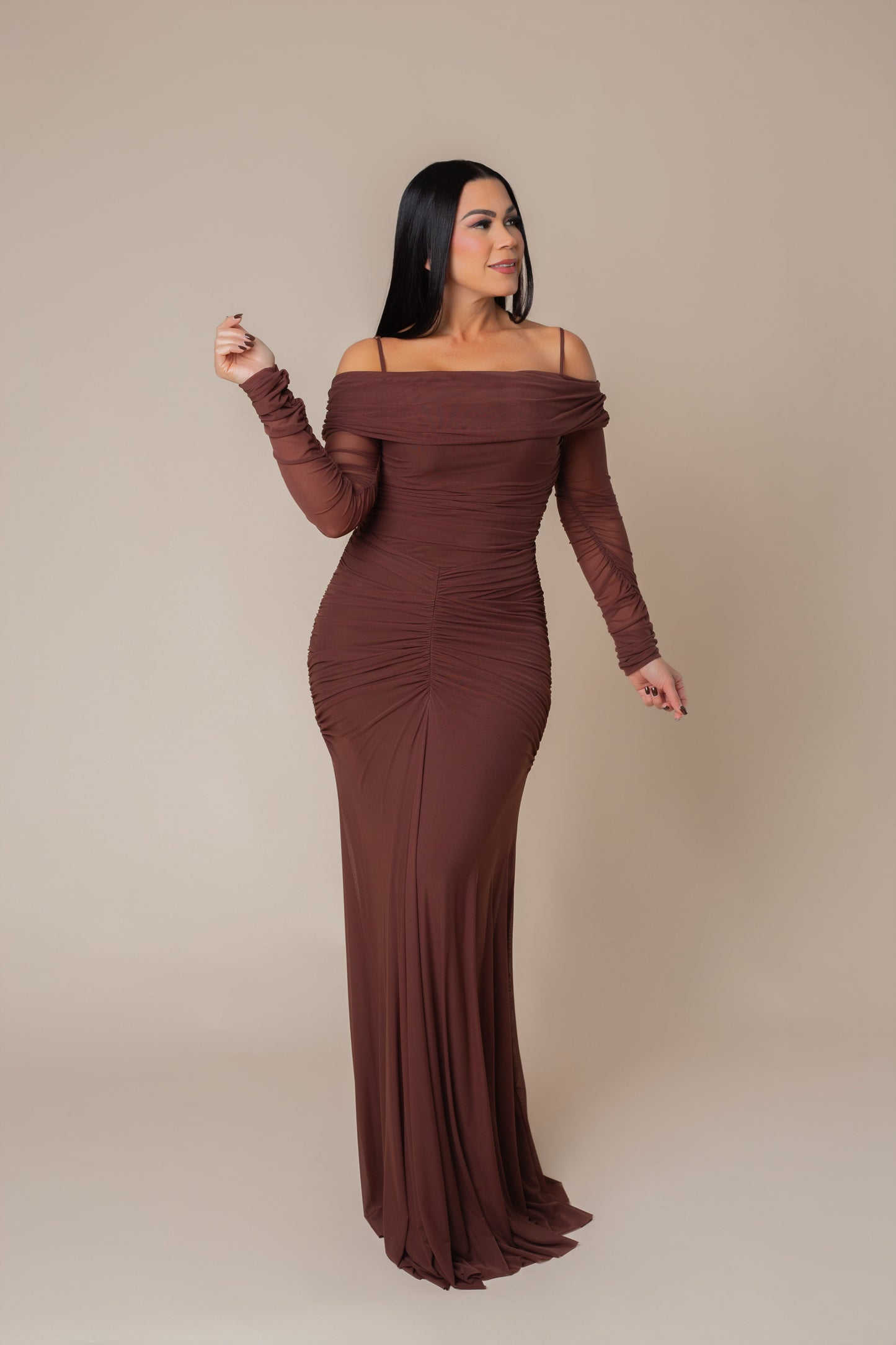 VESTIDO LARGO CORINA