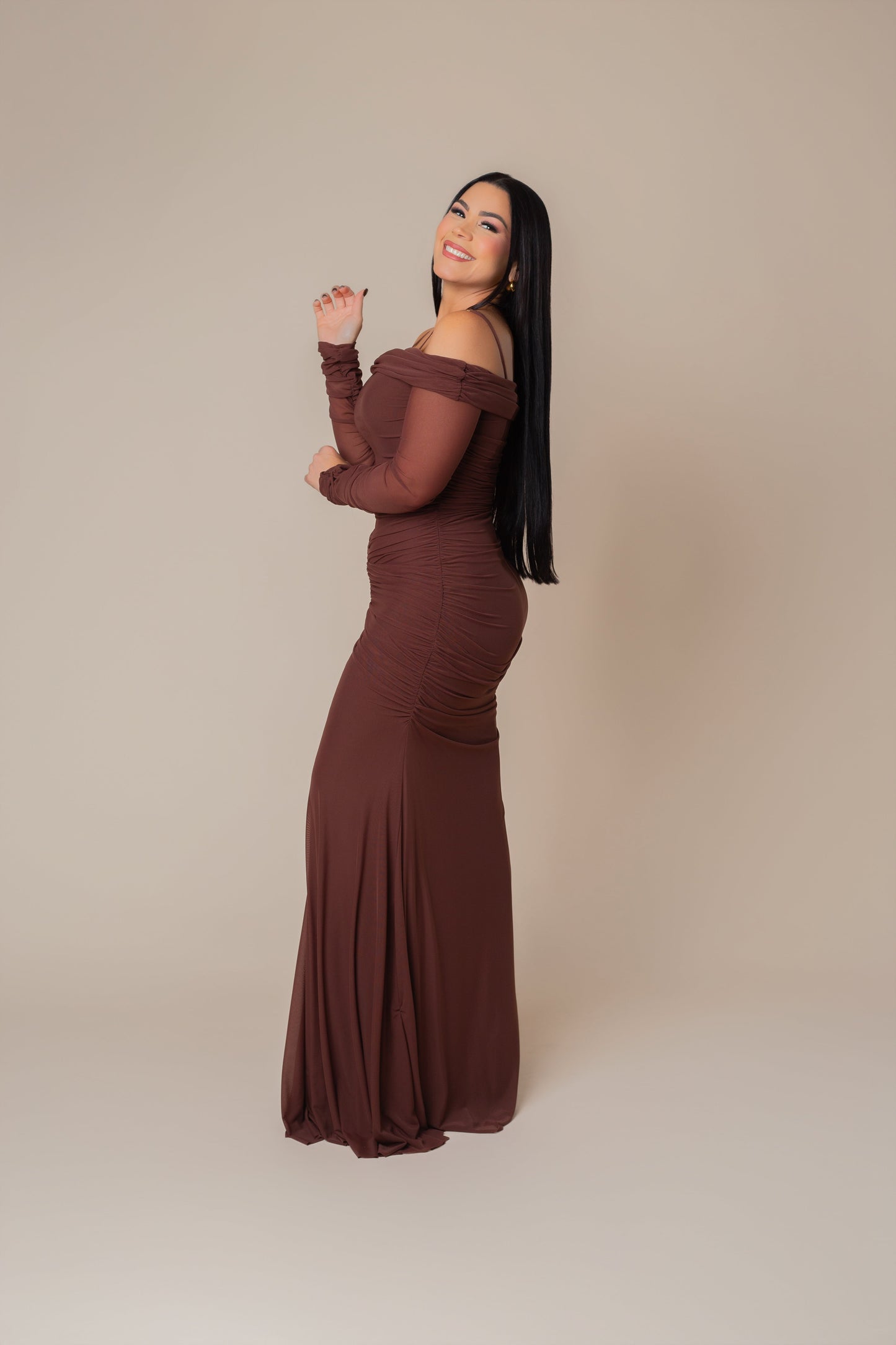VESTIDO LARGO CORINA