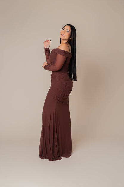 VESTIDO LARGO CORINA