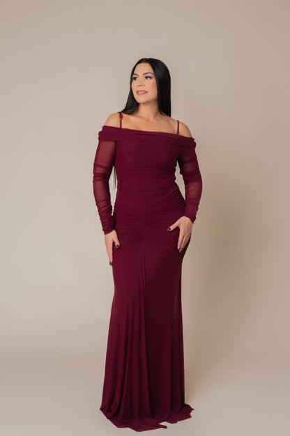 VESTIDO LARGO CORINA