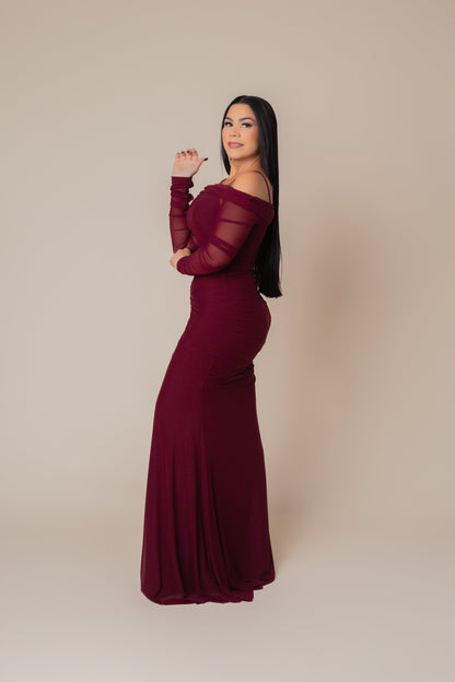 VESTIDO LARGO CORINA