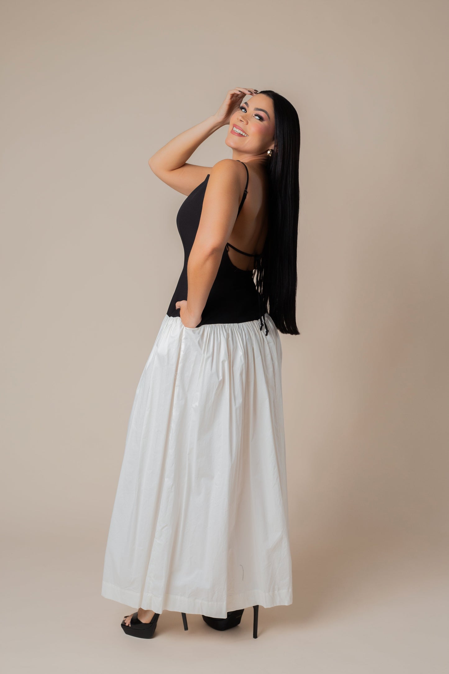 VESTIDO LARGO LINA