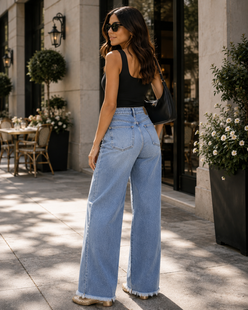 SILVIA BARREL JEANS