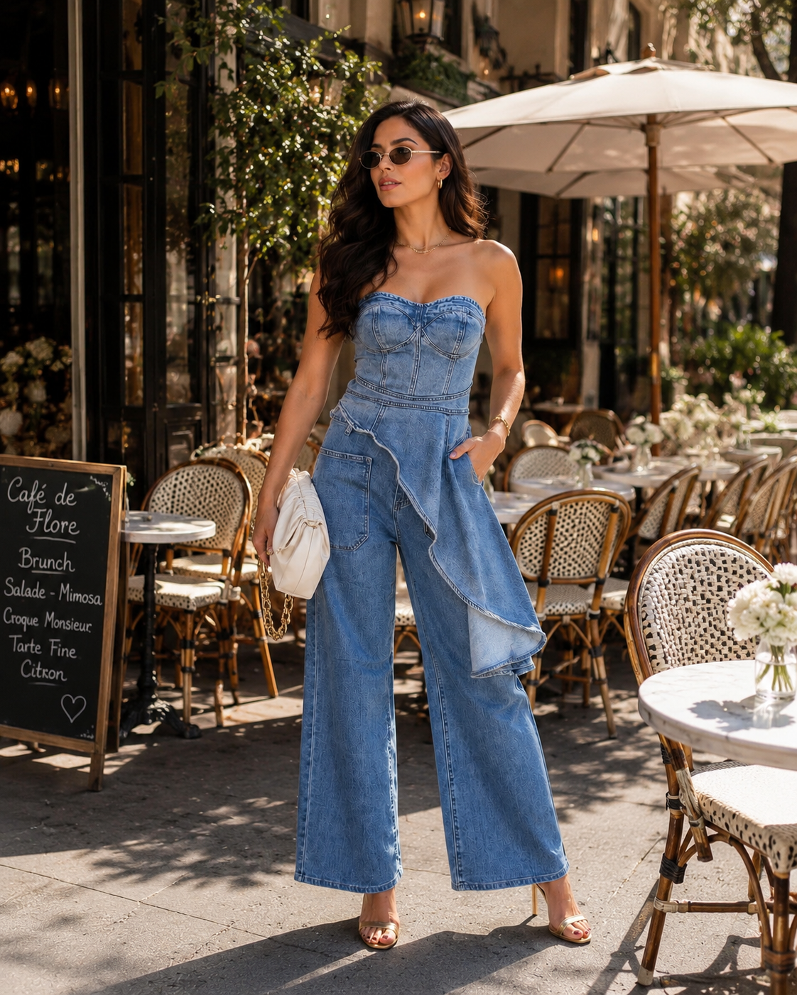 Amelia Denim Set