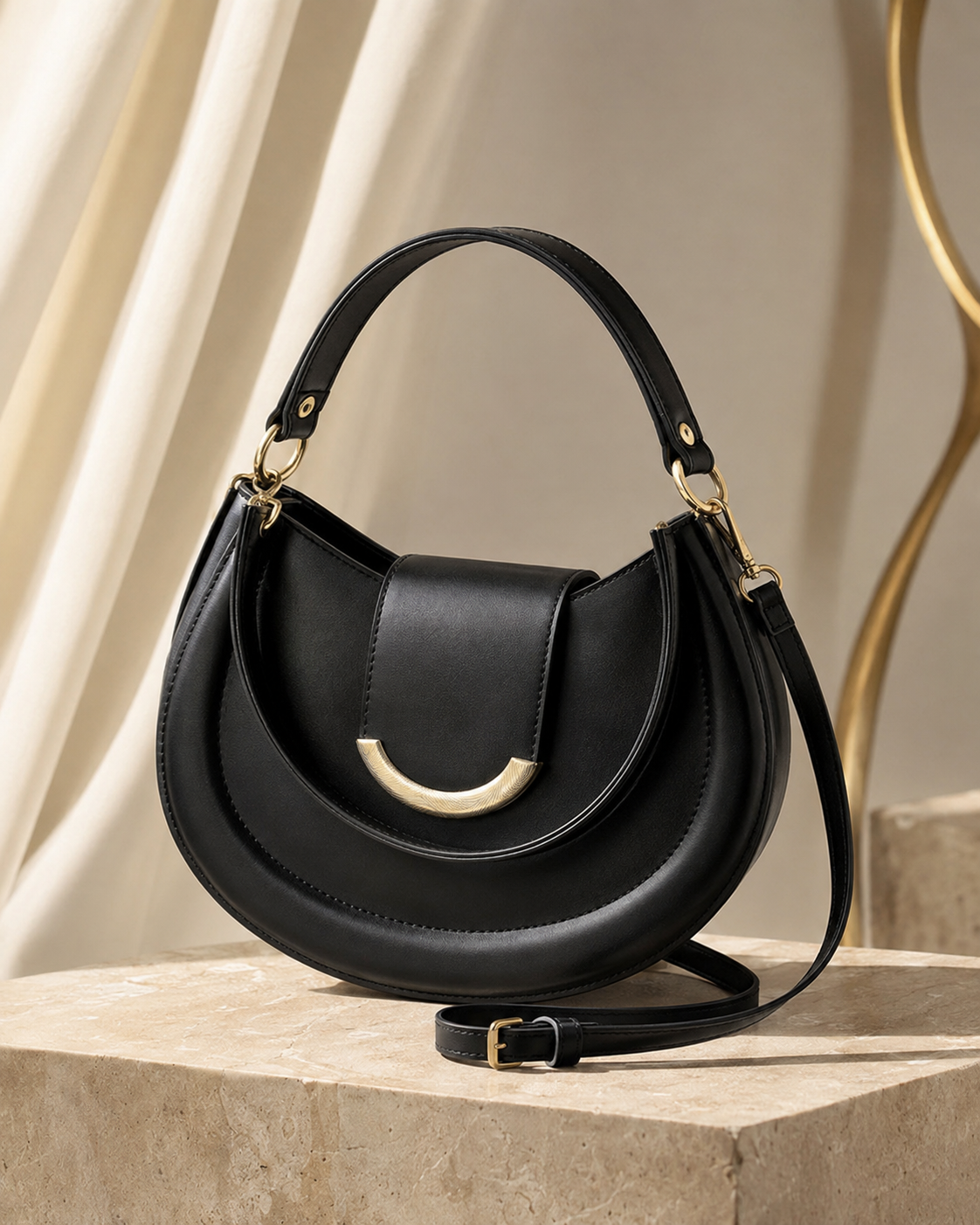 Cartera Luna Noir