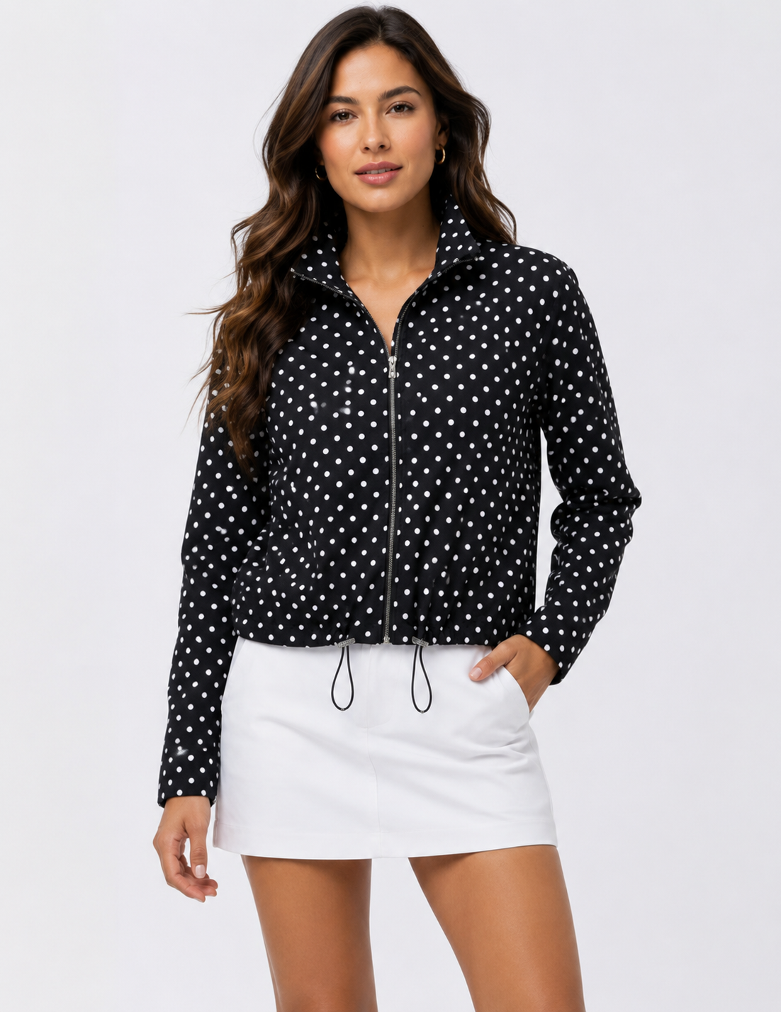 LAURENT POLKA DOT JACKET