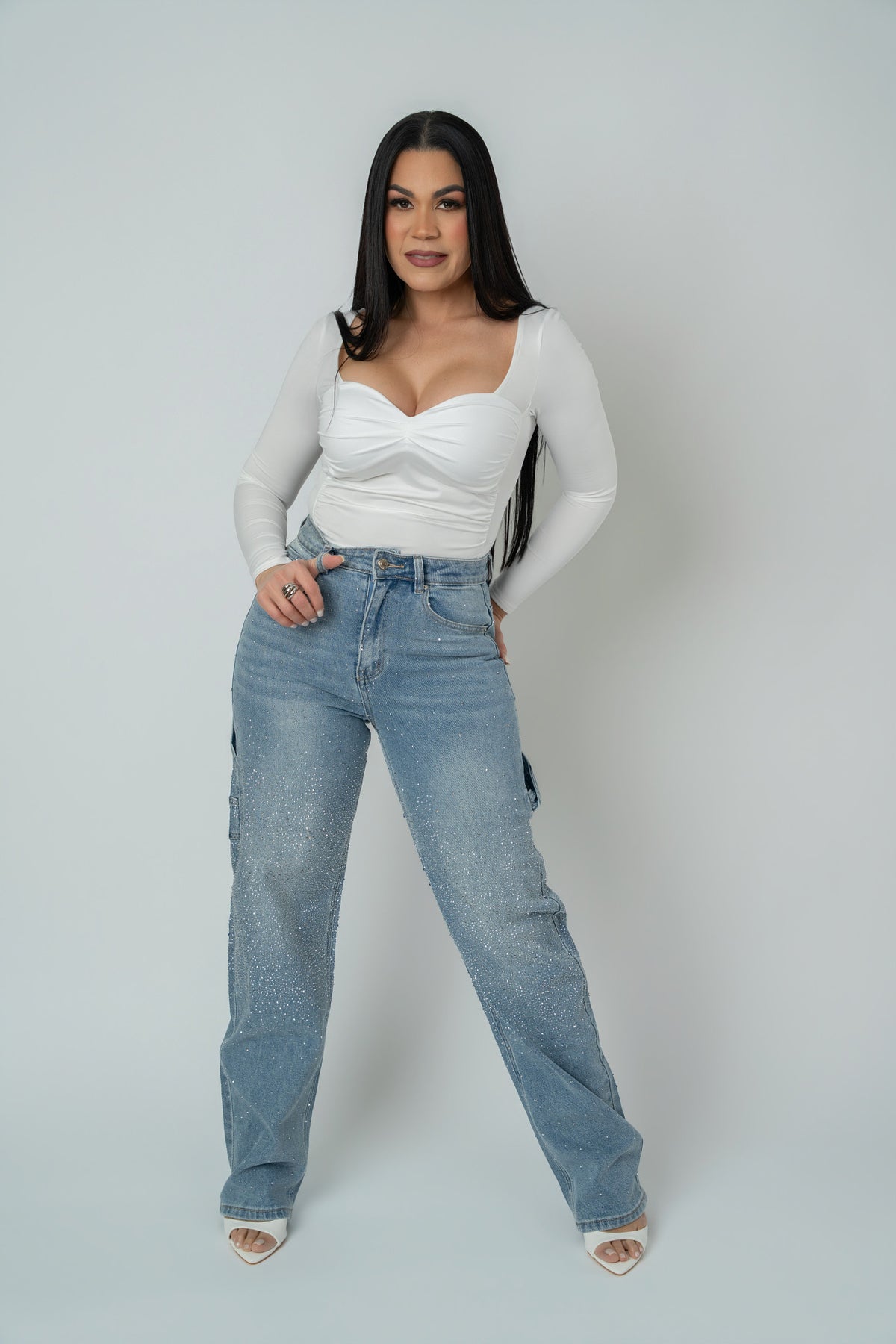 HEIDI HIGH-WAIST BARREL JEANS