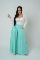 ORIANA PALAZZO PANTS