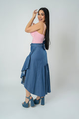 JENNIFER DENIM SKIRT