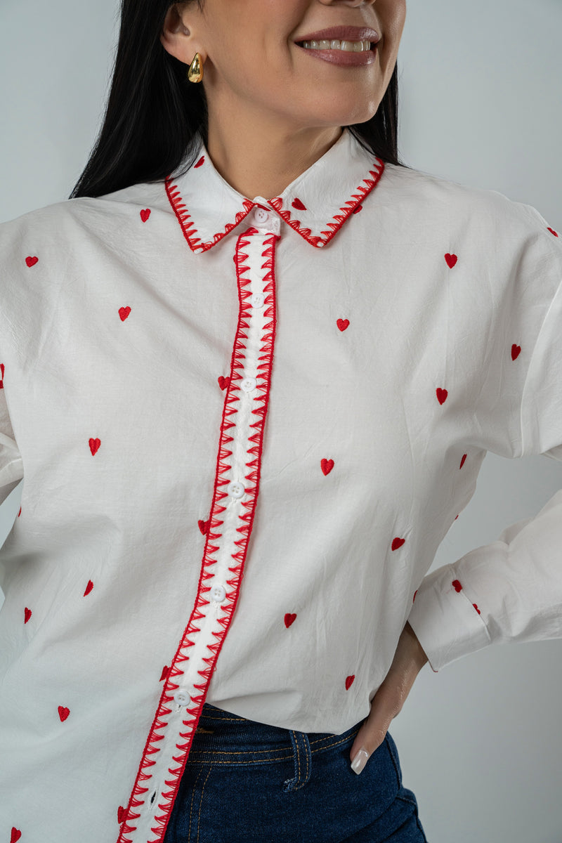 CAMISETA CORAZONES MARILUZ