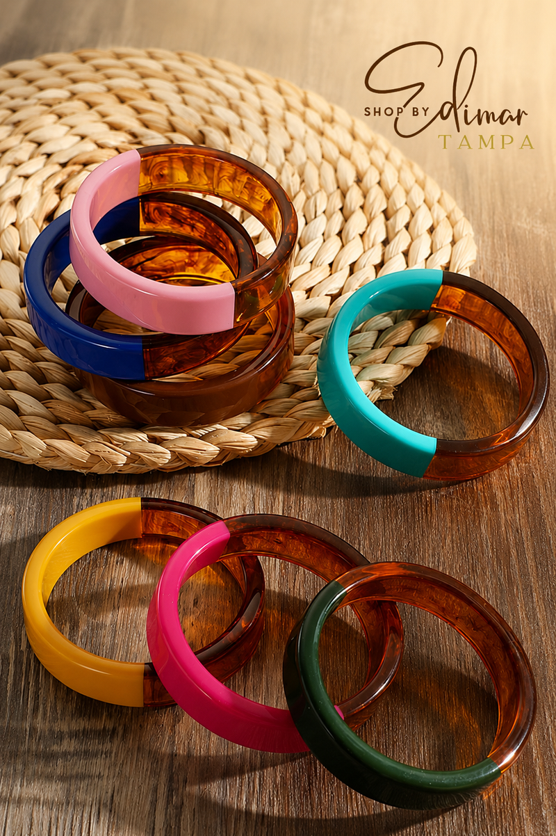 PULSERA CAPRI RESIN DUO