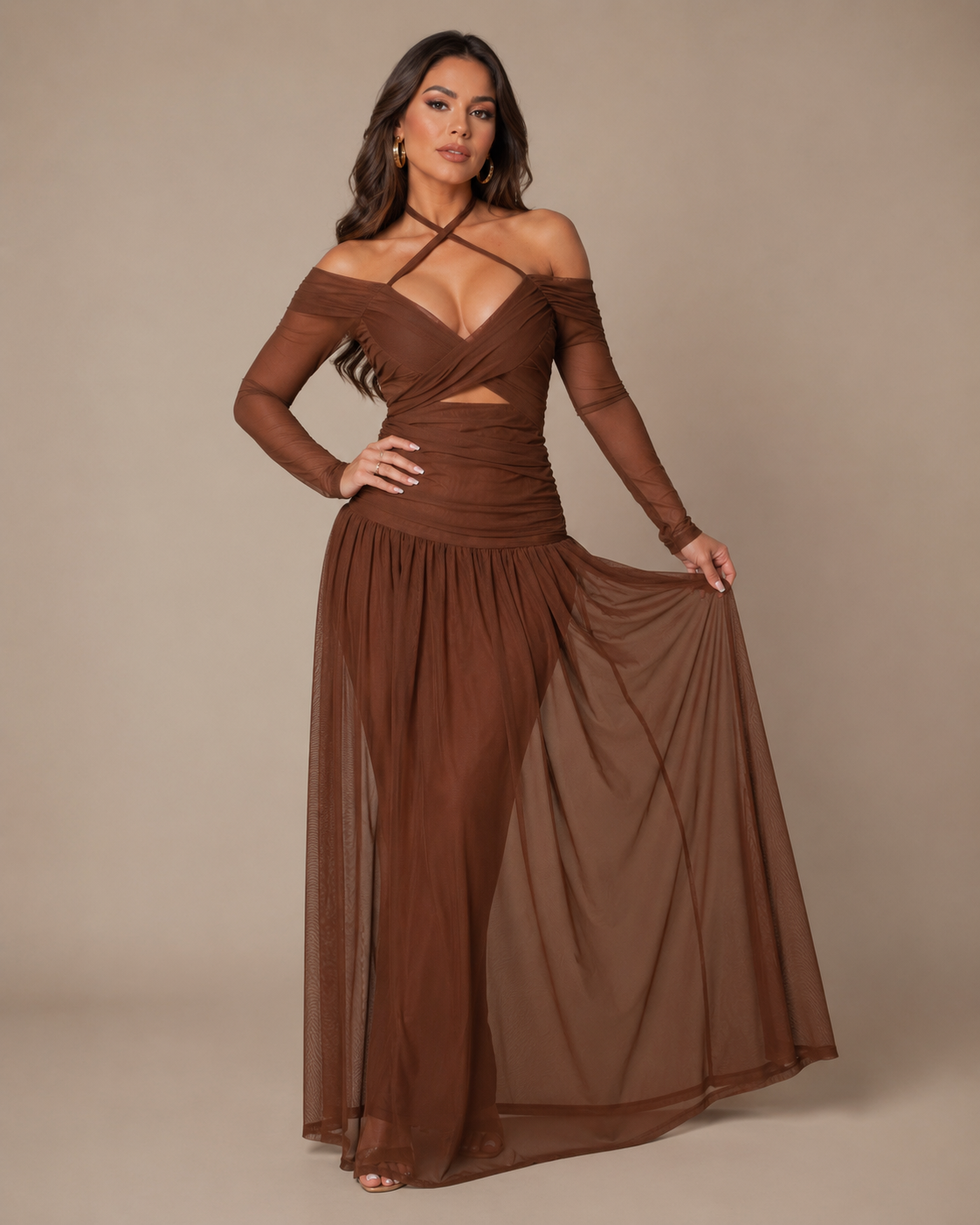 YOSIMAR MAXI DRESS