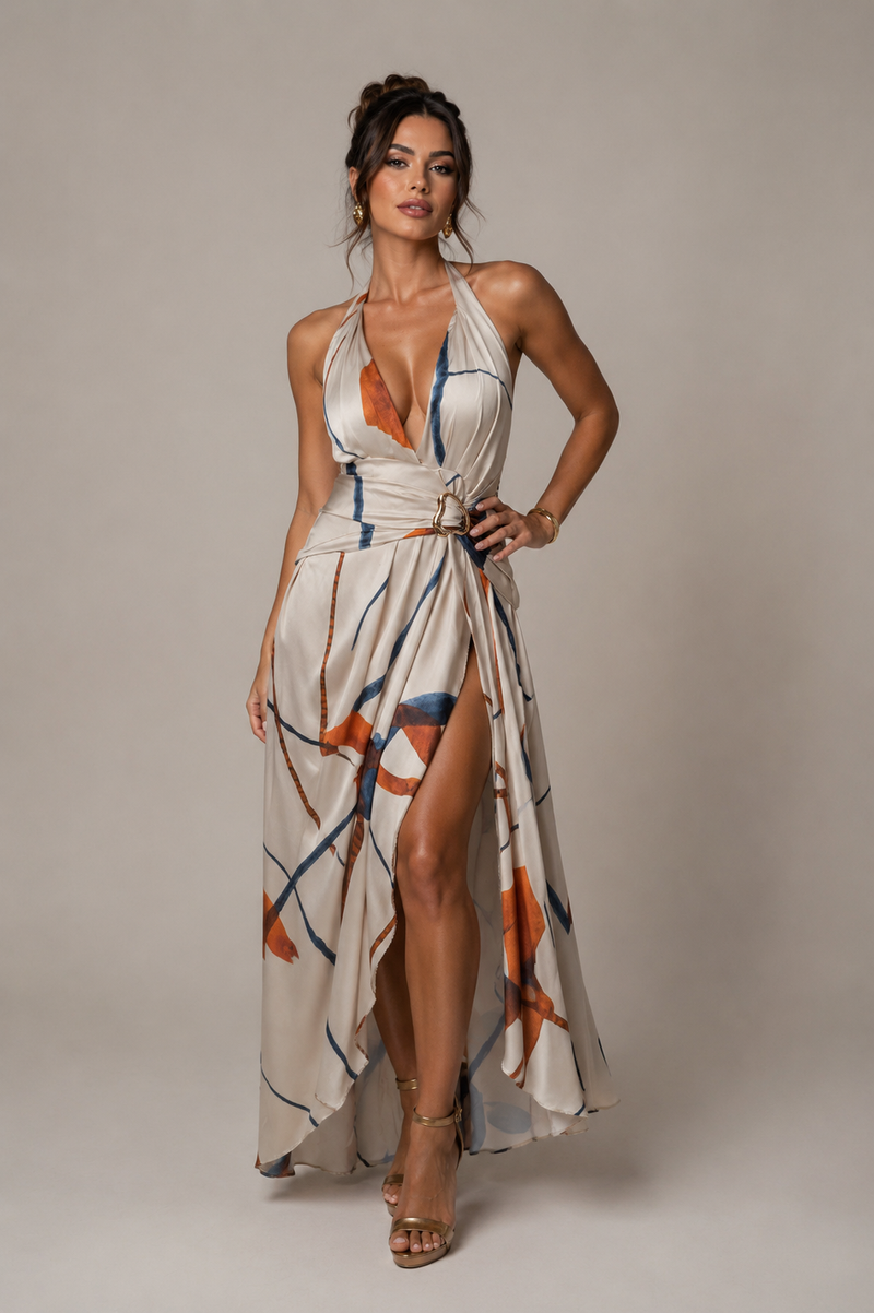 SORAYA PRINT MAXI DRESS