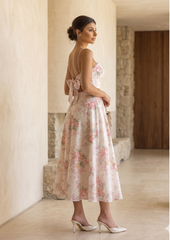 SABINA PRINT MIDI DRESS