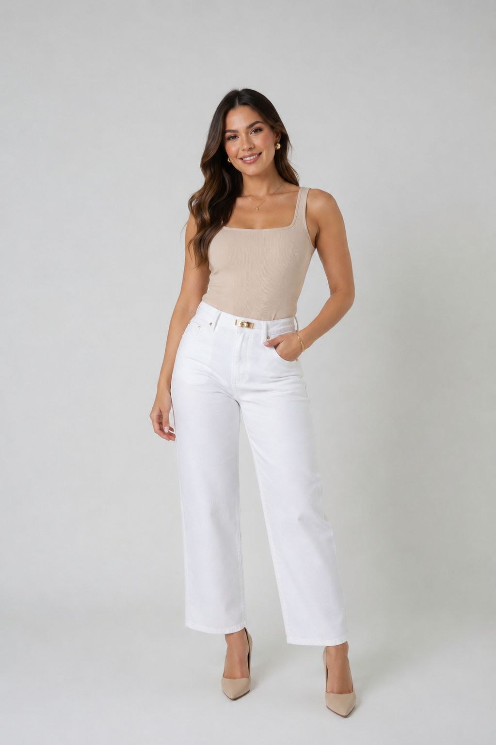 PANTALONES VAQUEROS DE CINTURA ALTA ANNIE