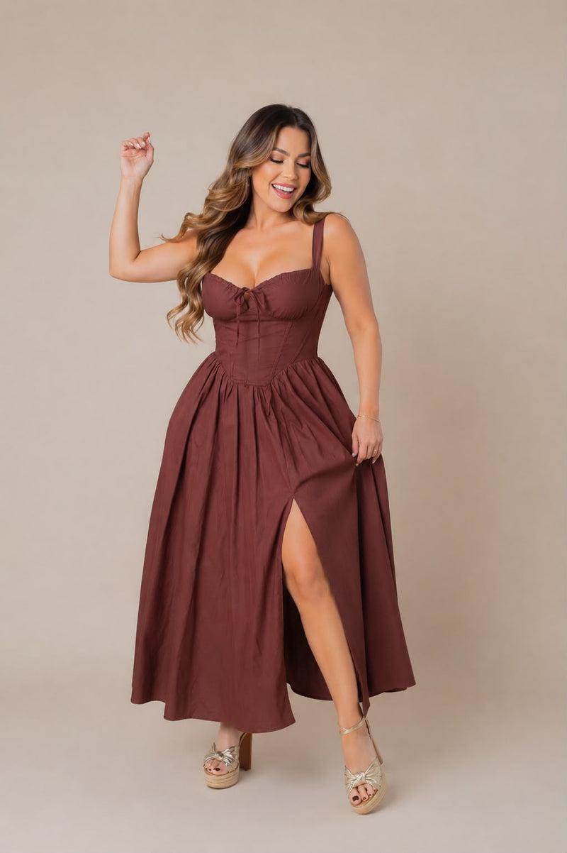 VESTIDO LARGO ARACELLY