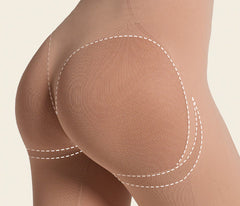 LEONISA INVISIBLE BUTT LIFTER FULL-LEG BODY SHAPER